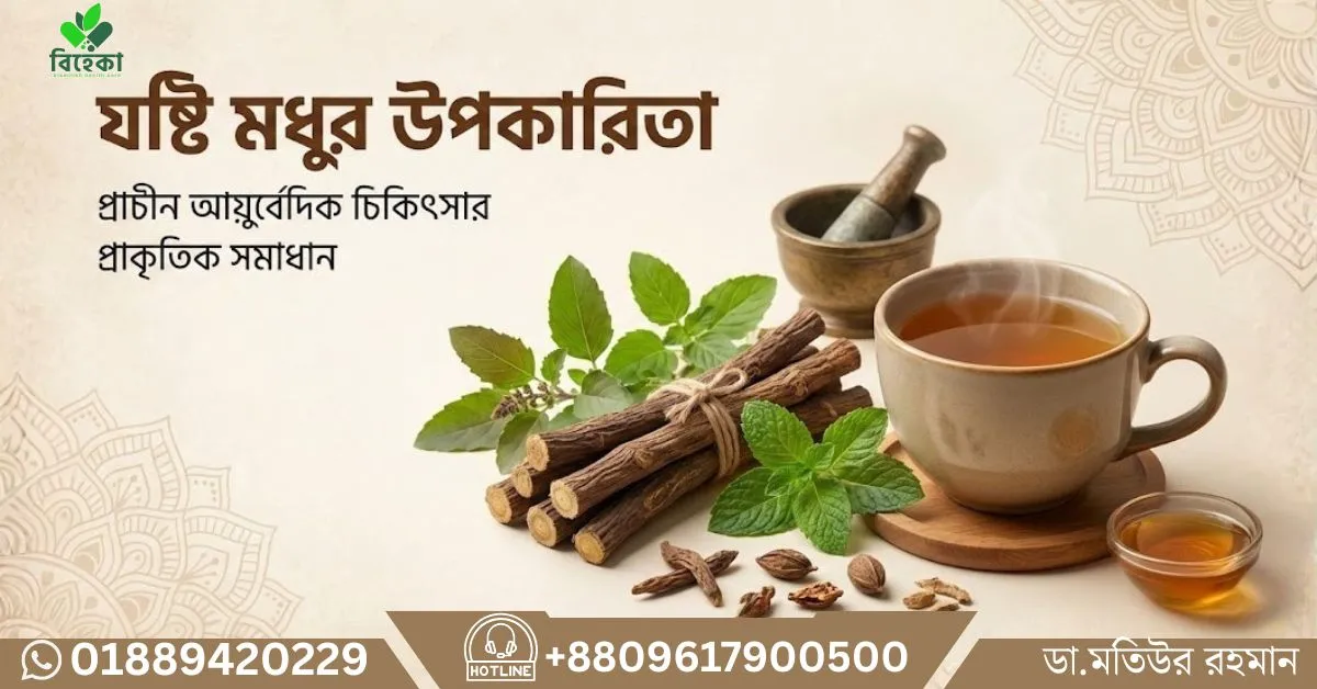 যষ্টি-মধুর-উপকারিতা